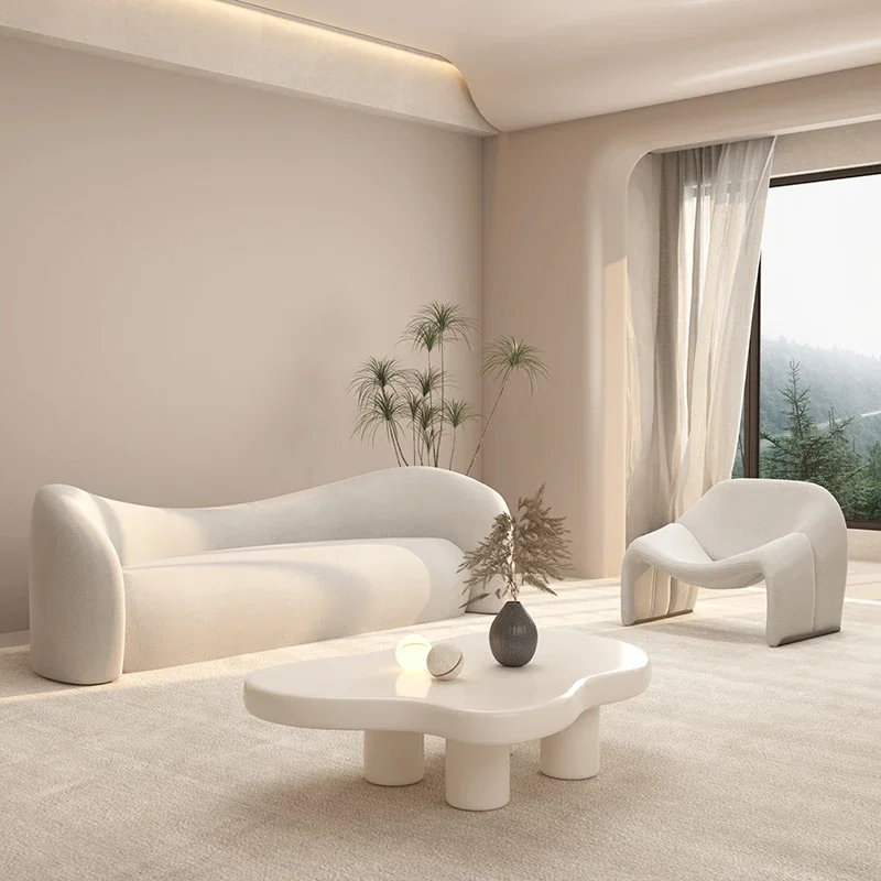 Скандинавские красивые диваны для гостиной современный минималистичный ленивый