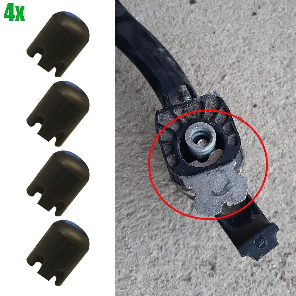 

4 шт., набор для ремонта автомобильных ремней, зажимы для амортизации для Opel Astra H III 2004 2005 2006 2007 2008 2009 2010-2015, нейлон