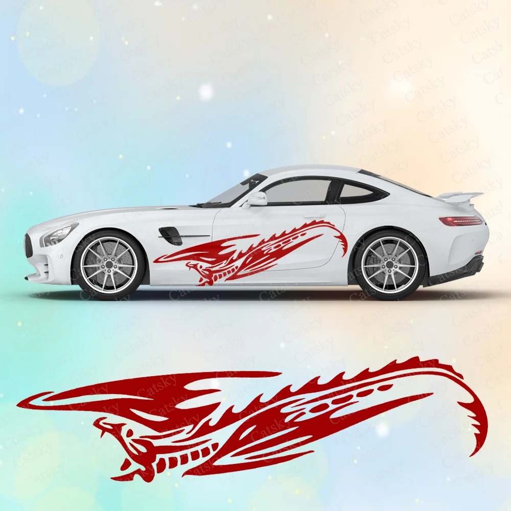 

2 шт., автомобильные виниловые наклейки «Скорпион»