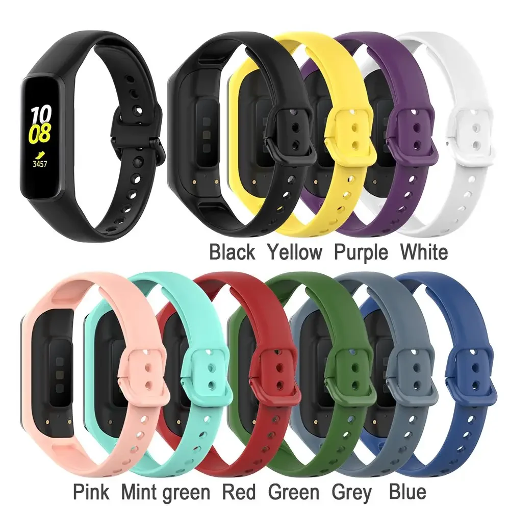 Фото Мягкий силиконовый ремешок для Samsung Galaxy Fit-e R375, сменный смарт-браслет, ремешок для часов Fit E R375 №5