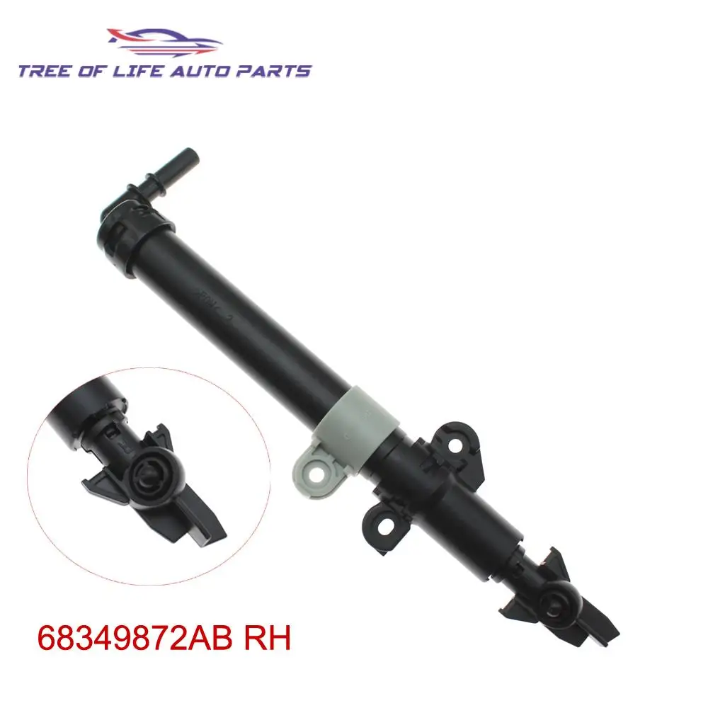 

Форсунка омывателя передней фары 68349873AB 68349872AB, распылительный насос для очистки фары для Jeep Grand Cherokee 2016 2017 2018-2021