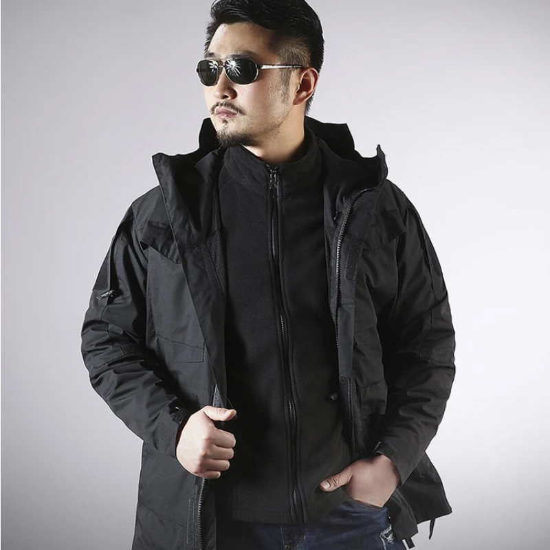 Универсальный износостойкий Тактический Тренч для улицы повседневное удобное