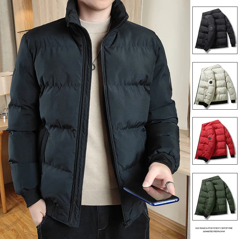 2022 New Men's Cotton Coat Tiger Head Cotton Coat Hot Style Cotton Coat Vest Cotton Jacket Winter Coat Winter Coat