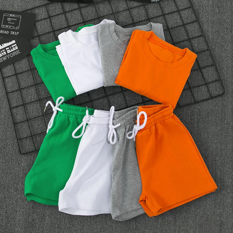 Костюм для мальчиков Новинка Весна 2022 модный детский костюм из двух частей