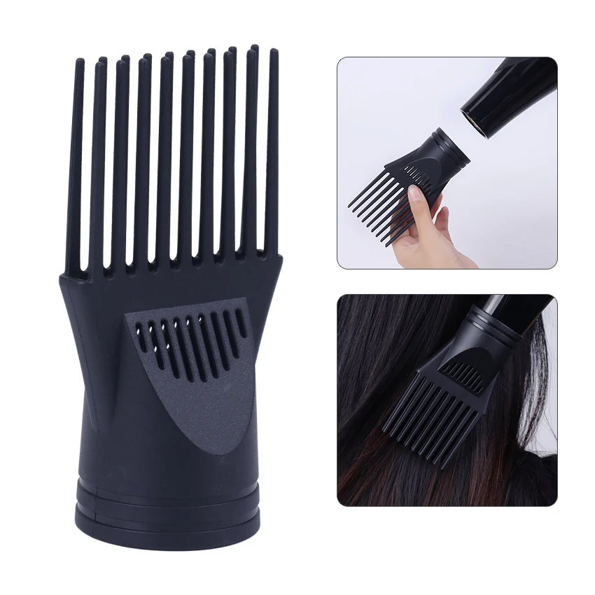 Air Blow Collecting Wind Nozzle Comb Hair Diffuser Dryer Com