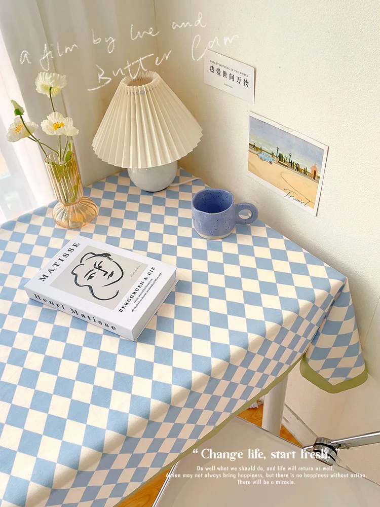 

Waterproof, oil proof, light luxury, and high-end rectangular desks, college students, coffee tables, and table mats