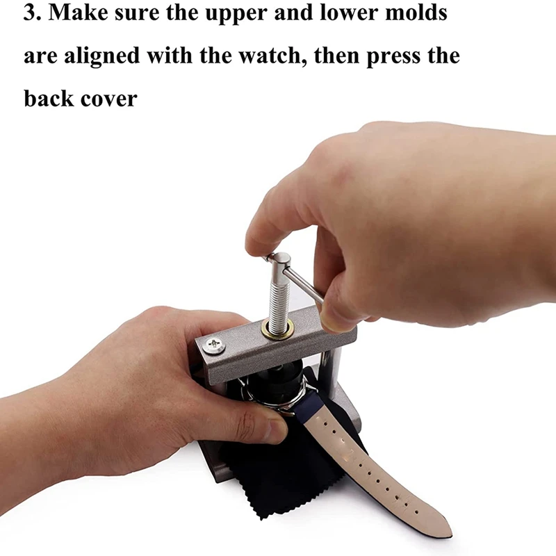 Watch Press Tool, Watch Back Case Closer, Watch Repair, Battery Replacement Tool