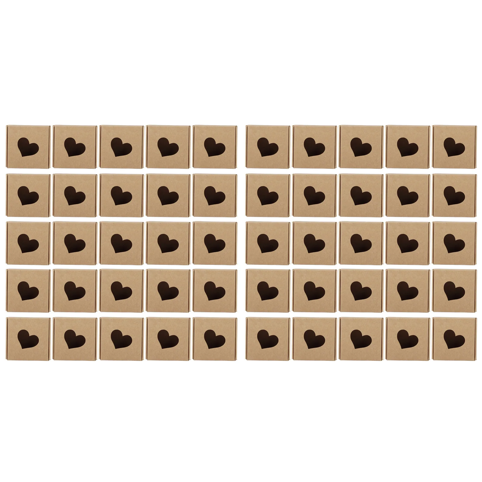 

50Pcs Kraft Paper Hand‑Made Soap Box Wedding Favor Gift Box Candy Jewelry Packing Packaging packing packing packing packing