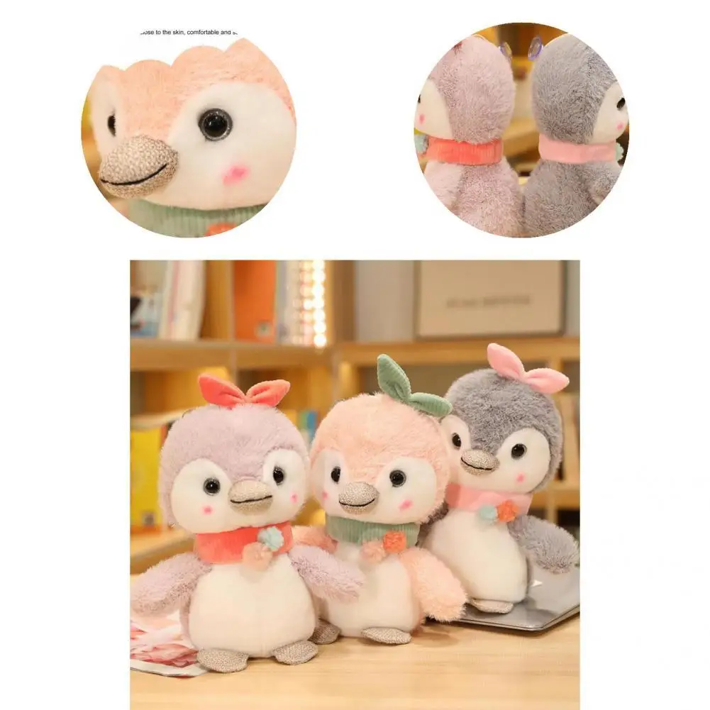 

Креативный, милый, мультяшный Пингвин плюшевая кукла ПП хлопок гладкая на ощупь