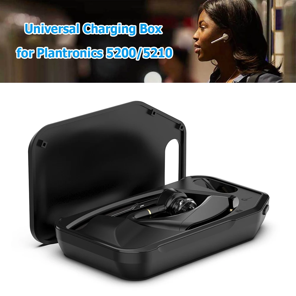 Headset Charging Case Portable Entertainment Earphone Supplies for Plantronics Voyager Earphone Storage USB Charger Box