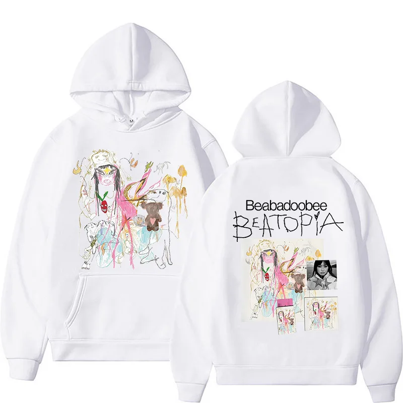 Beabadoobee Beatopia Толстовка унисекс Harajuku Эстетические толстовки с длинными рукавами