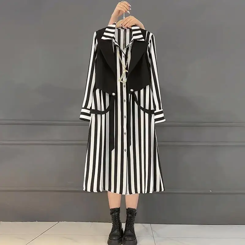 

Woman Fashion Stripe Beach Dresses Female Long Sleeve Clothes Dresses Ladies Elegant Back Open Club Party Dresses Vestidos G33