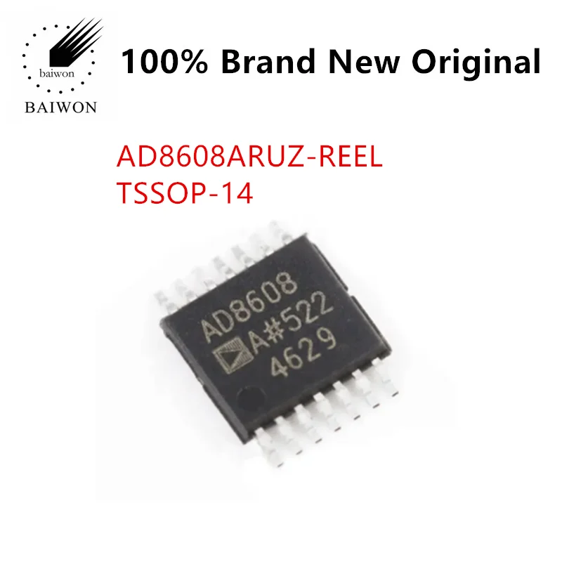 

AD8608ARUZ-REEL AD8608 TSSOP-14 буферный усилитель Микросхемы