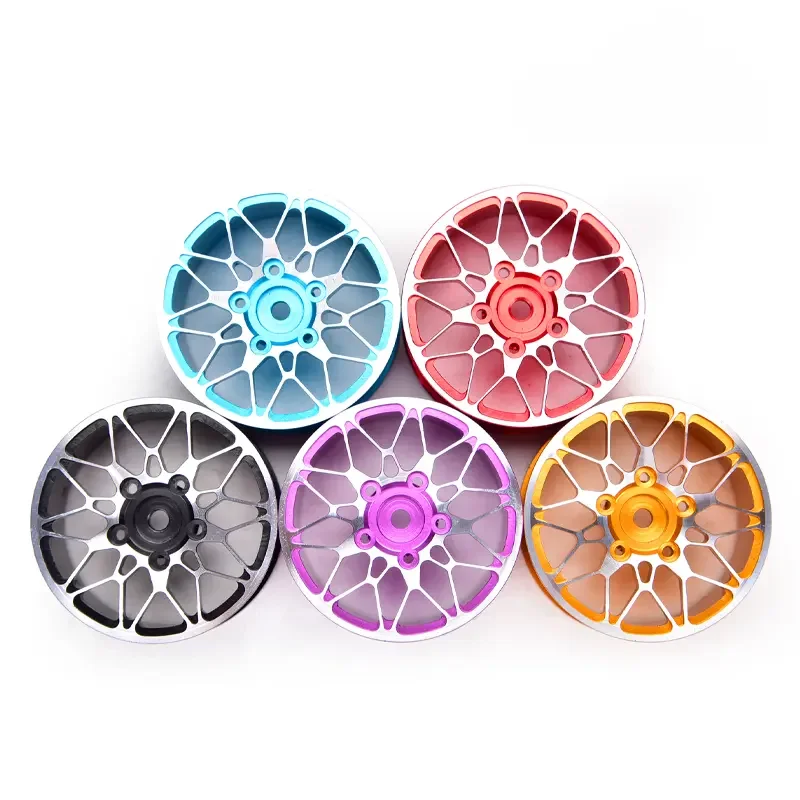 

1/10 альпинистский автомобиль плоский спортивный автомобиль Дрифт автомобиль 52 мм алюминиевый сплав металлическое колесо hub Sakura Kyosho Tamiya Универсальный