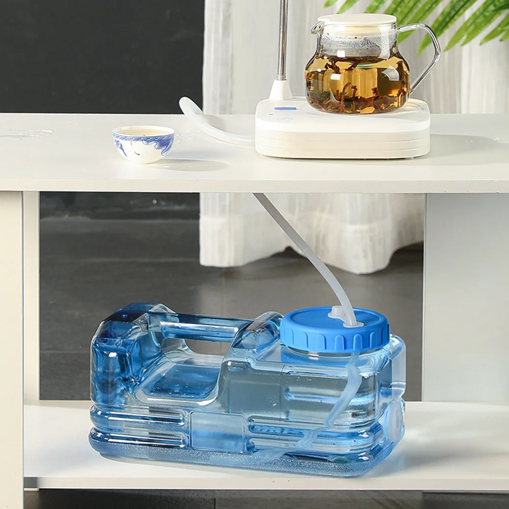 

Outdoor Water Bucket Portable Water Bucket Water BottleTank Container With Faucet For Camping Self Driving Tour Tool