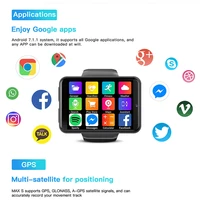max s multifunctional smart bluetooth watch ios android system comprehensive upgrade screen touch smart bracelet large screen