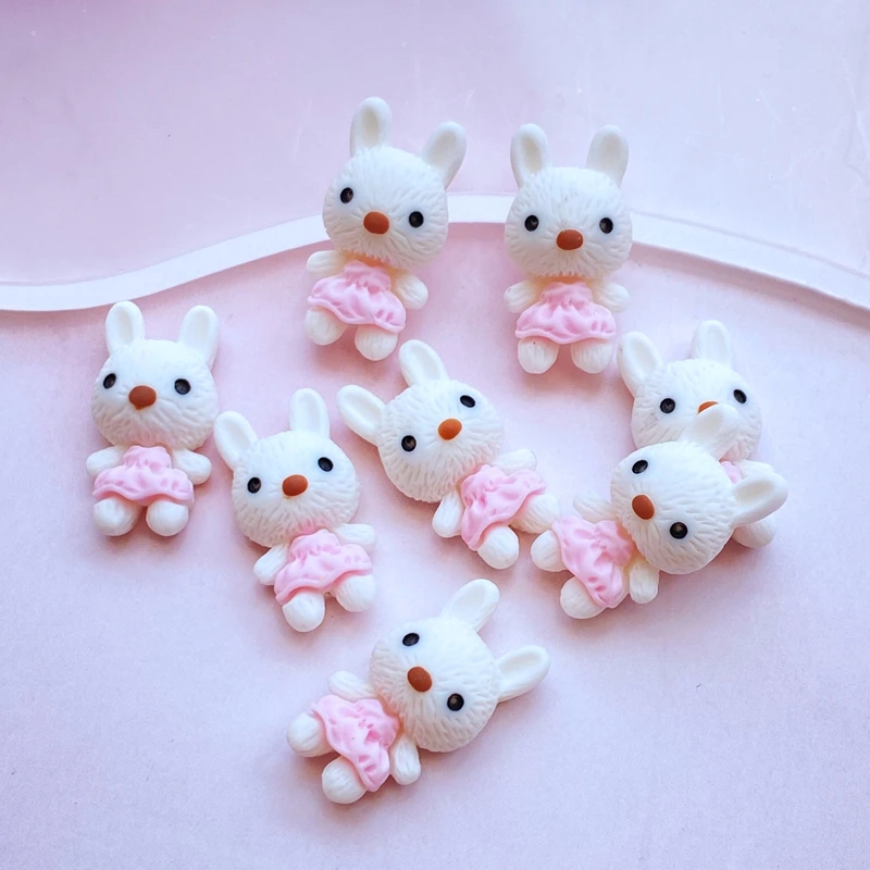 

Набор из 10 белых кроликов для декорирования TSXJY