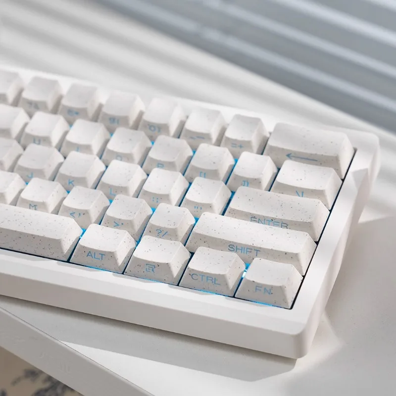 Колпачки для клавиш в стиле ретро с текстурой 142 PBT пятисторонняя сублимационная