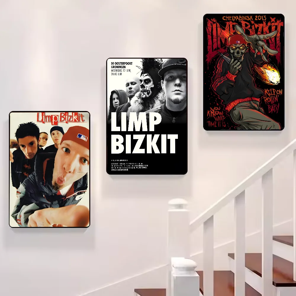 Фото L-Limp Band Bizkit постер HD арт липкая стена водонепроницаемый дом гостиная спальня бар эстетическое украшение №2