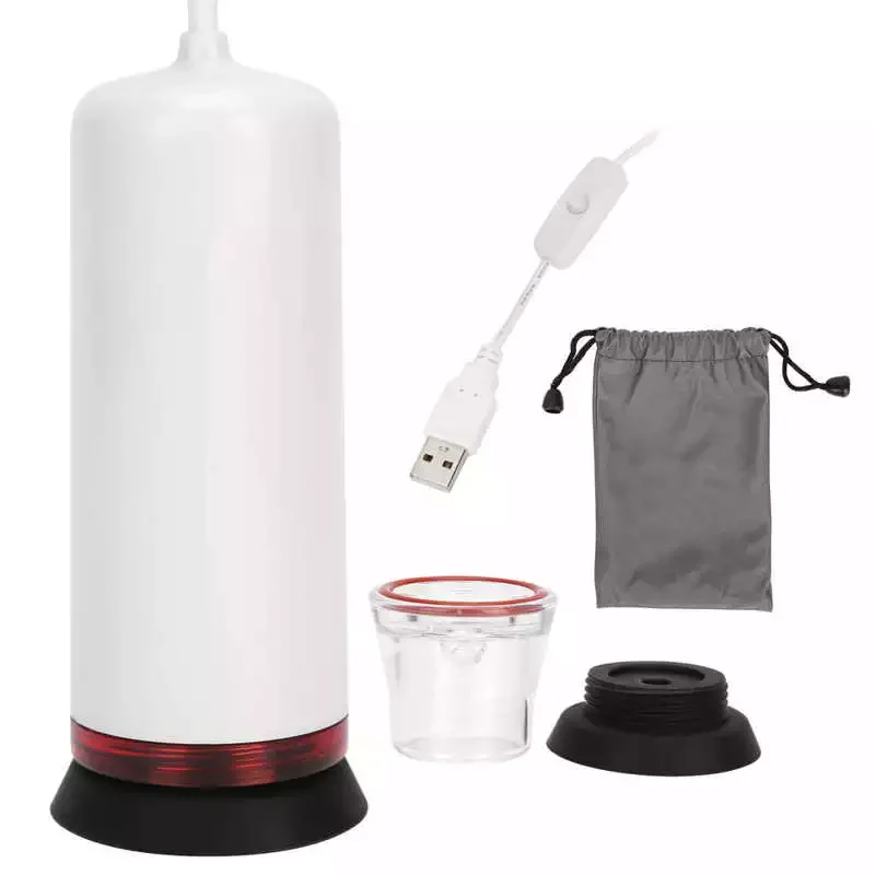 

Automatic Vacuum Mini Portable USB Powered Vacuum Suction Machine White