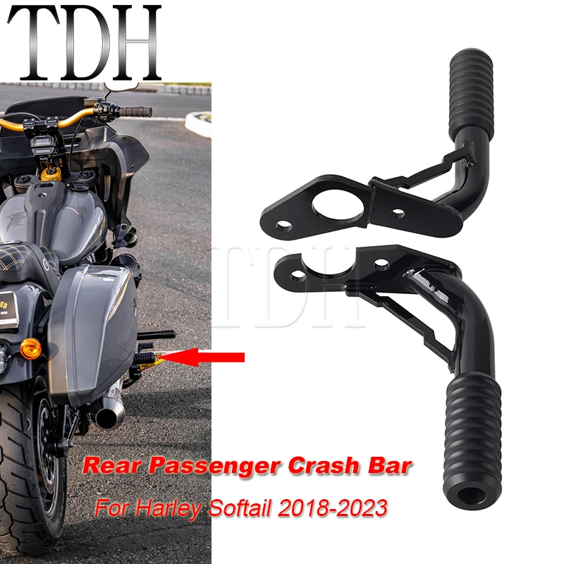 Противоударная рамка для мотоцикла ползунок защита пассажиров Harley Softail Low Rider FXLR