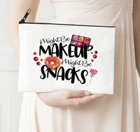 makeup case printed cosmetic bags bachelorette party makeup bag toiletries organizer pouch purses wedding gifts