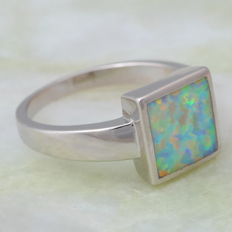 JLR569 уникальный дизайн драгоценный огненный опал кольца для женщин обручальное