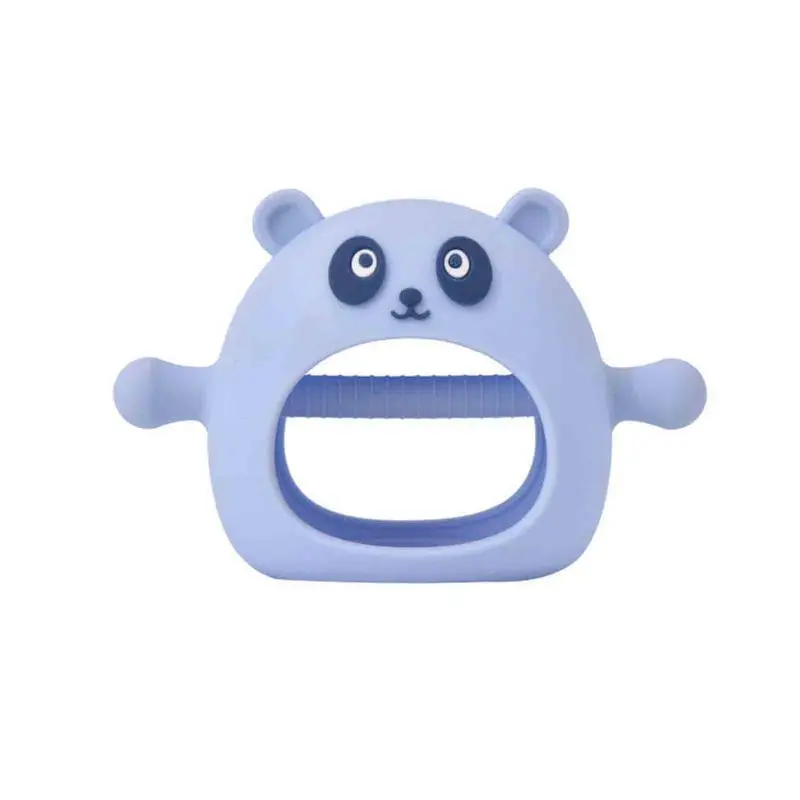 

Teether Soothing Pacifier Never Drop Silicone Bear Infant Teething Toy Infants Rattling Teether Infant Chew Toys Never Drop