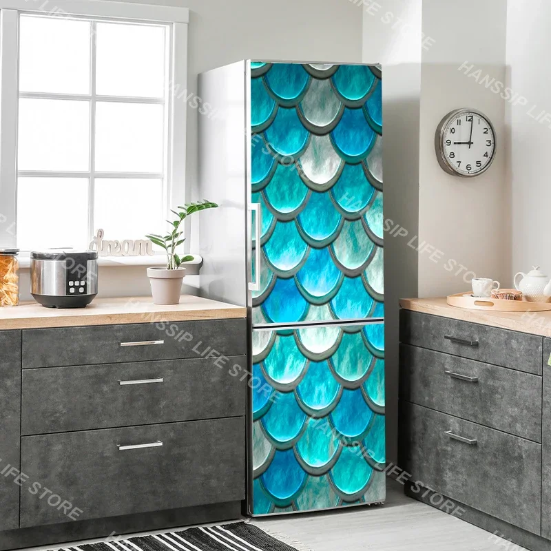 Наклейка для холодильника с романтическими цветами простые обои съемная