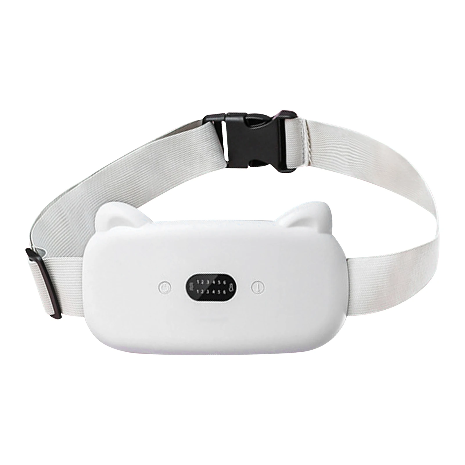 Waist Belt Back Belly Vibration Massage Usb Rechargeable Cordless Home Office