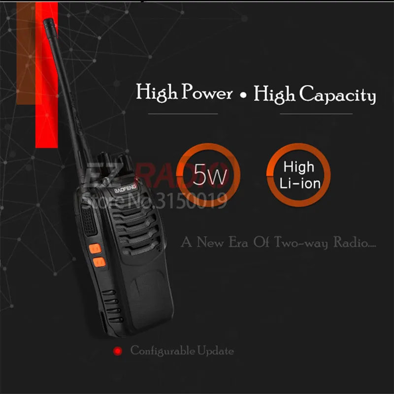 Baofeng BF-888S Walkie Talkie 2 Way DMR CB Ham Radio Station BF 888S UHF 888S Waki Taki Communicator UV 5R 82 UV9R UV-16 UV-10R
