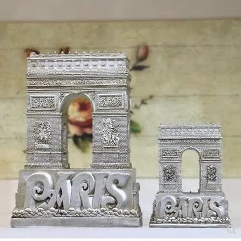 Винтажные поделки в стиле Парижской Триумфальной арки архитектурные модели