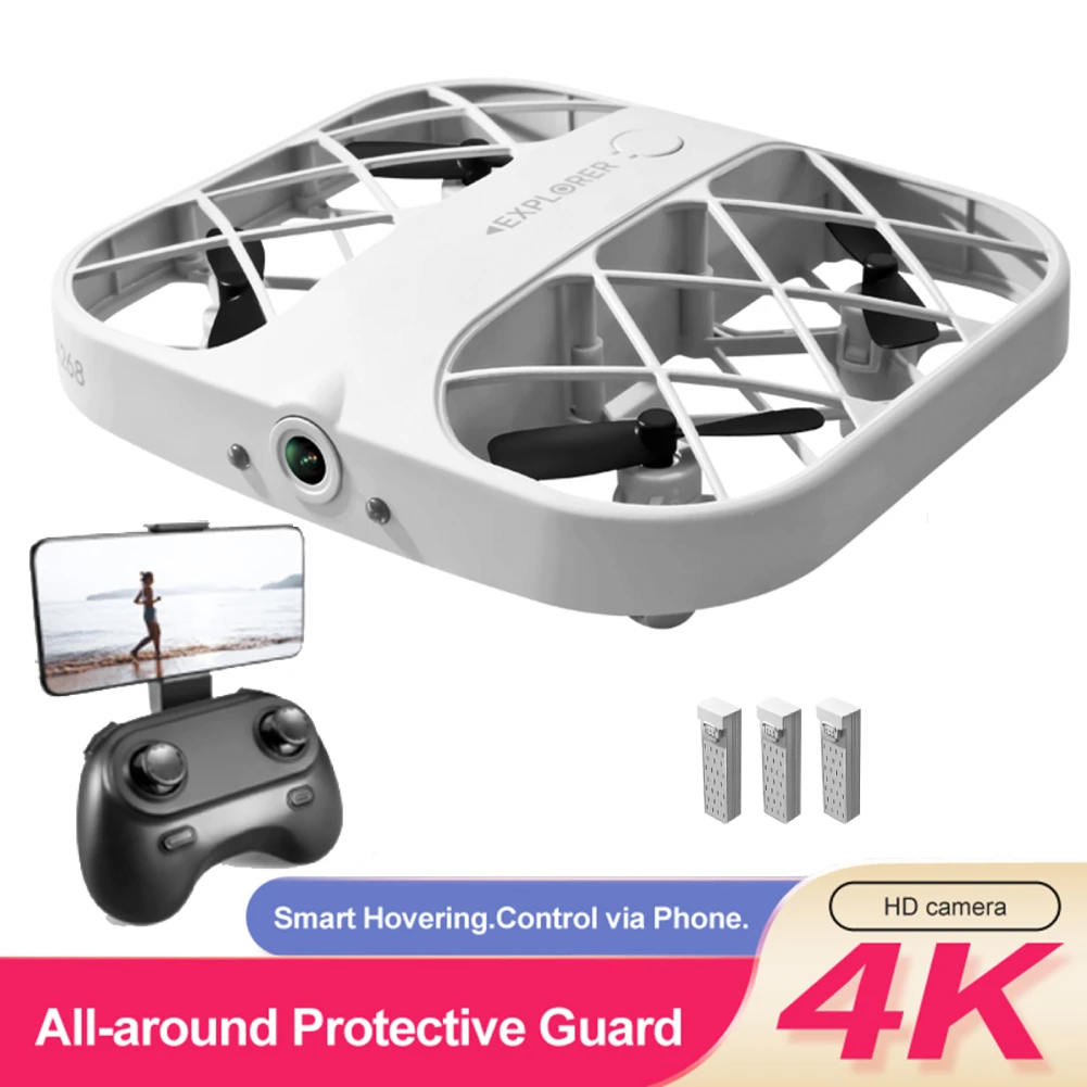 

JJRC H107 RC Mini Grid Quadcopter 4CH RC Drone With 4K HD 480P WIFI Camera Headless Altitude Hold RC Helicopter Boys Toys Gift