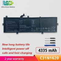 ugb new c31n1620 battery for asus zenbook ux430 ux430uq ux430uq gv015t pro pu404 pu404uf 4335mah 11 55v 50wh