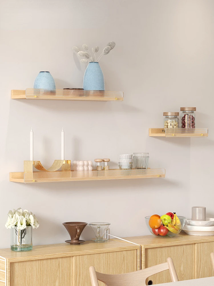 Деревянная перегородка Ruo Yin Настенная настенная полка |