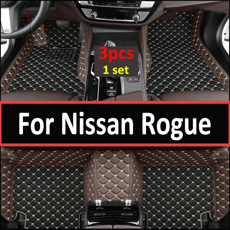 Car Floor Mats For Nissan Rogue X-Trail X Trail T32 2014~2020 Carpets Leather Rugs Mat Pad Interior Accessories 2015