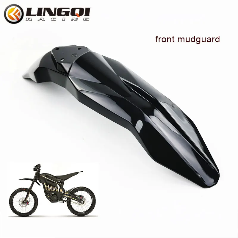 

LINGQI Pit Dirt Bike SURRON Light Bee X S Talaria Sting Front Fender Plastic Fairing Mudguard Body Cover Mud Guard for SUR RON