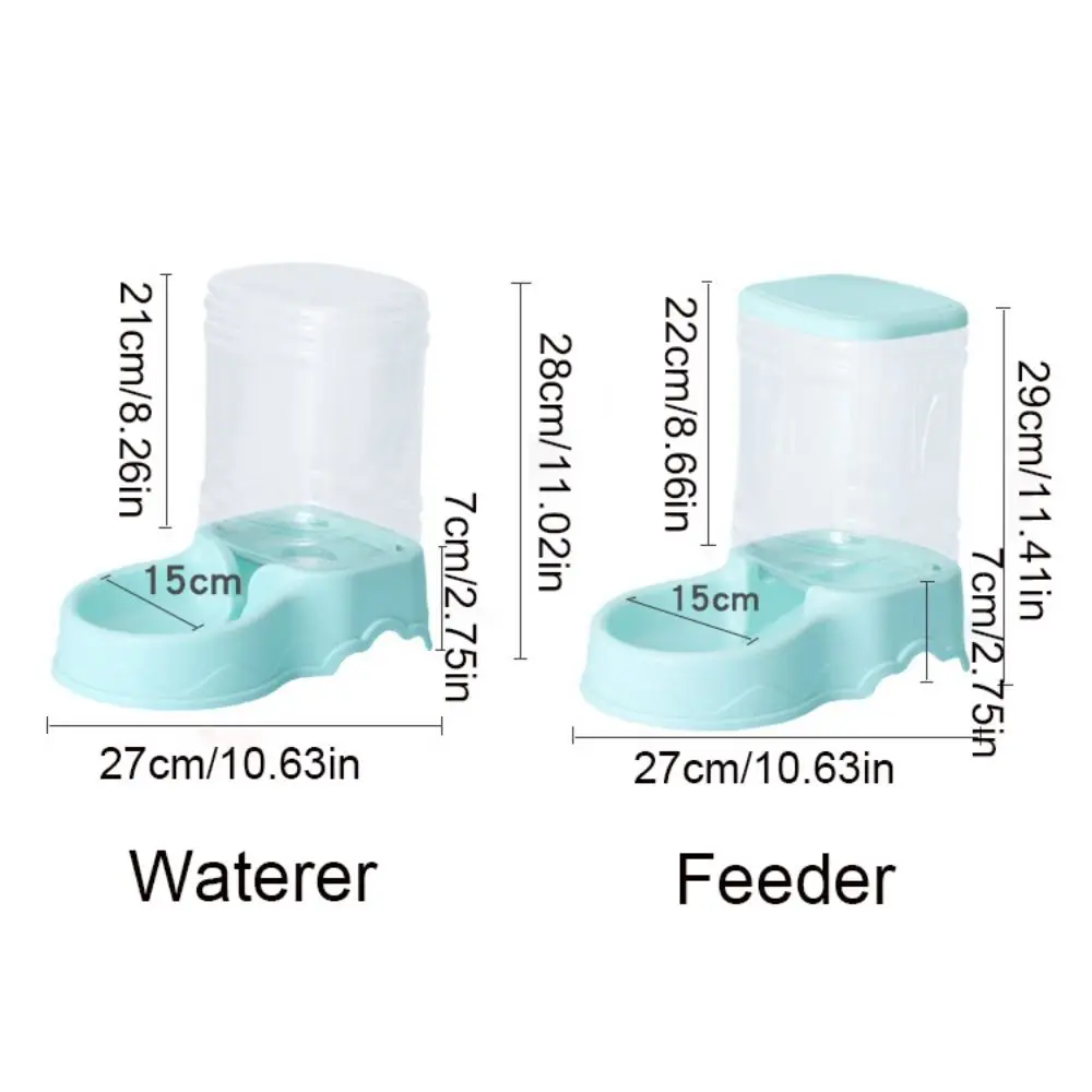Автоматическая кормушка для кошек и собак диспенсер корма воды большой емкости с