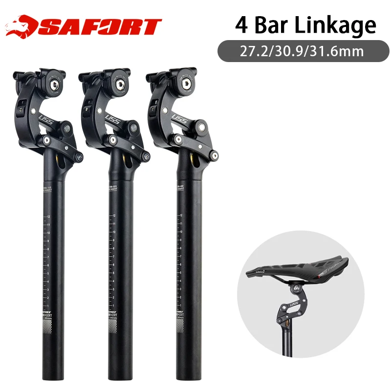 27.2/30.9/31.6 355mm 4 Bar Linkage MTB XC off-road Bike Shoc