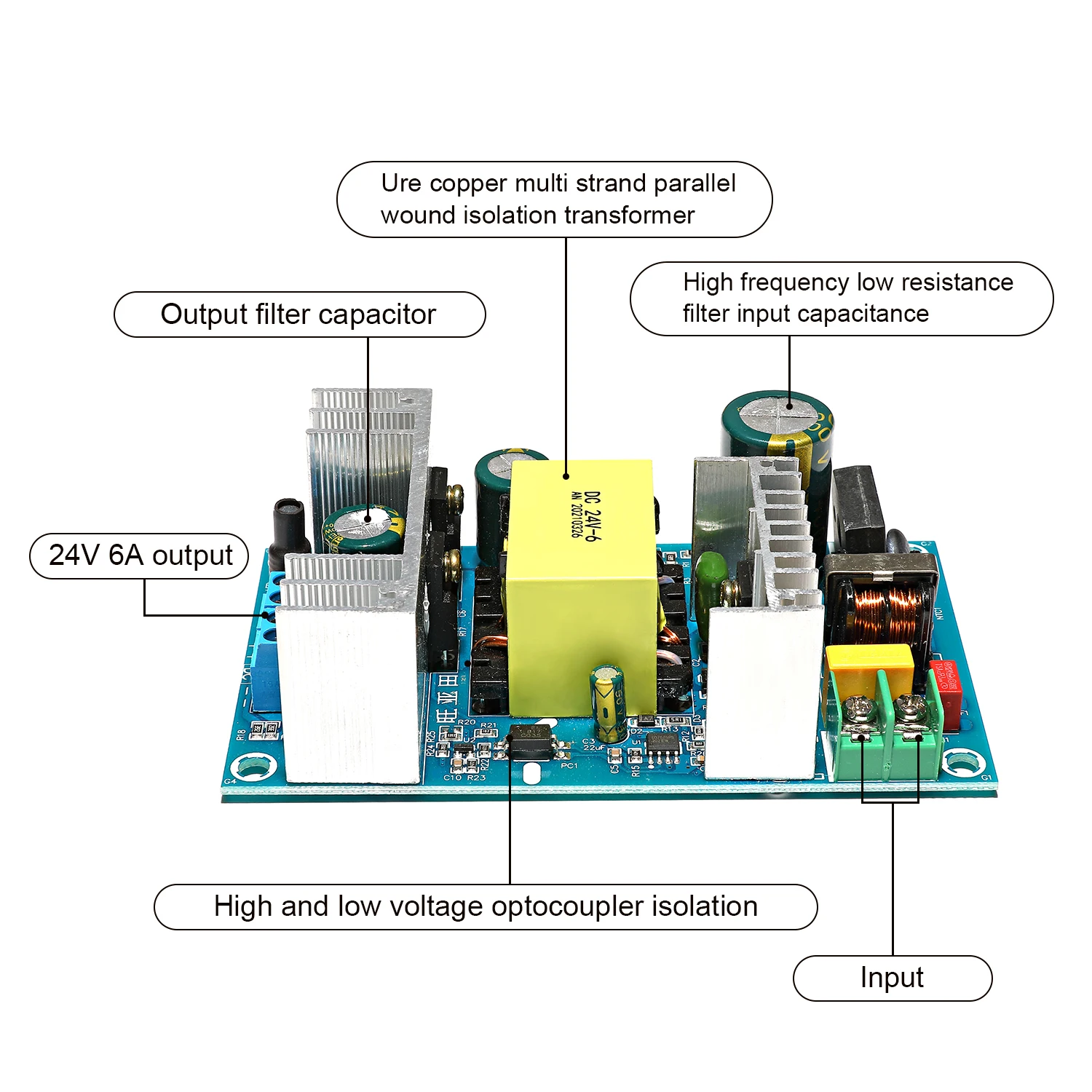 AC-DC 220 V to 5 12V 24V 36V LED блок питания Стабилизация напряжения и | Строительство ремонт