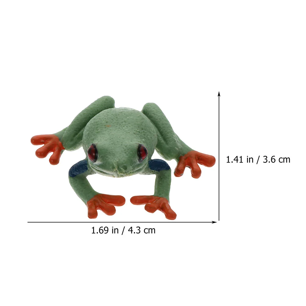 4 шт. модель лягушки детская игрушка мини-фигурка животного детские игрушки