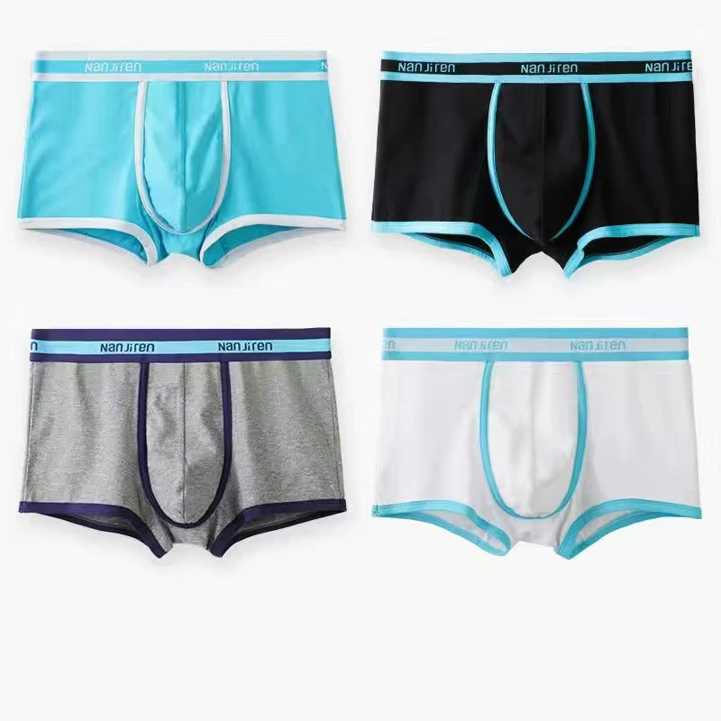 95% Cotton Boxers Men's Underwear Men's Boxer Men's High Quality Cotton Boxer Shorts Comfortable Breathable Male Panties L-4XL