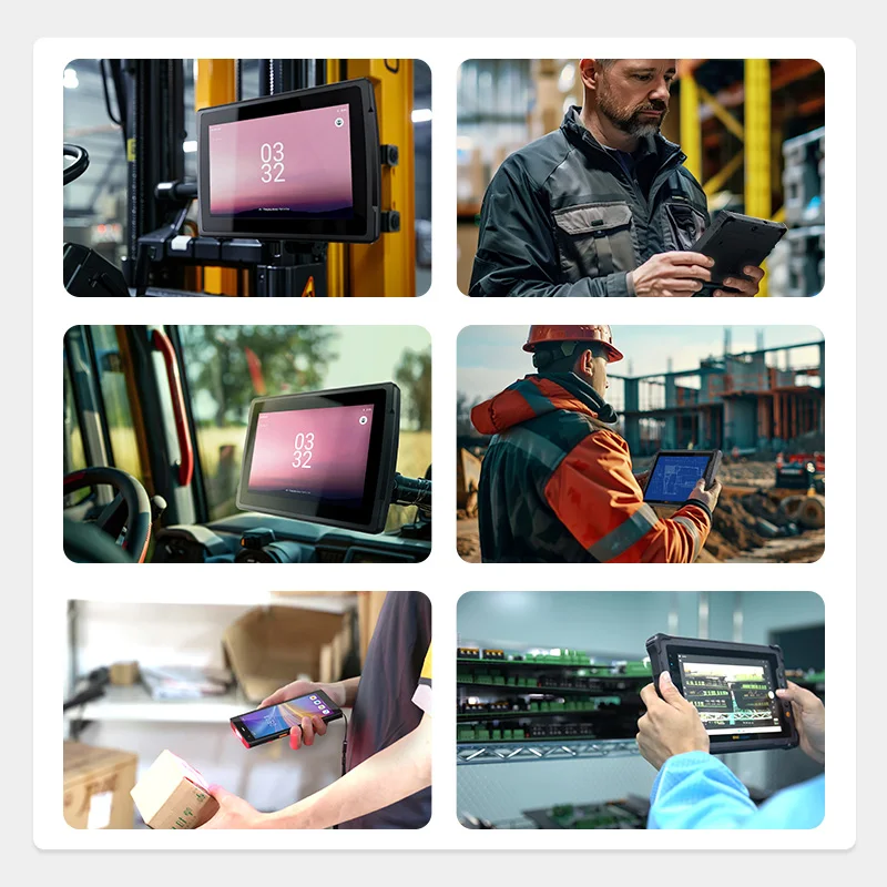 Прочный планшет ODMOEM, 10-дюймовый промышленный ПК на Android, 4GWiFiBTGPS, RK3568, 10000 мАч, 2D сканер штрих-кодов, NFC, водонепроницаемость IP65 (art.: 3920dac42ebdb) - 3920dac42ebdb