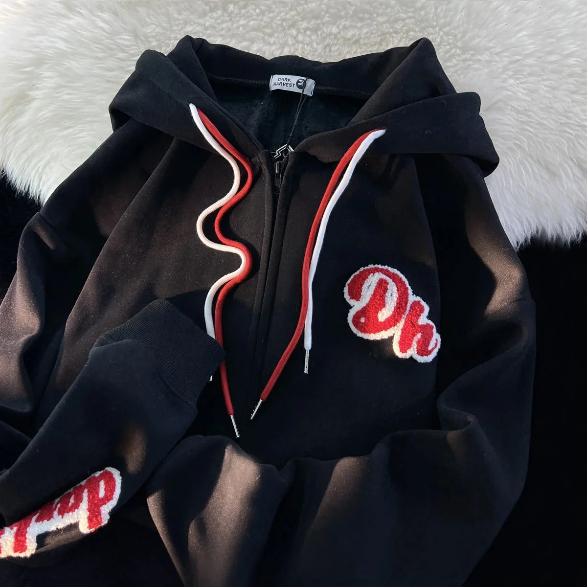 

Новинка 2023, женский кардиган в стиле ретро с вышивкой, осенне-зимний свитер в стиле «i street» для ленивых пар