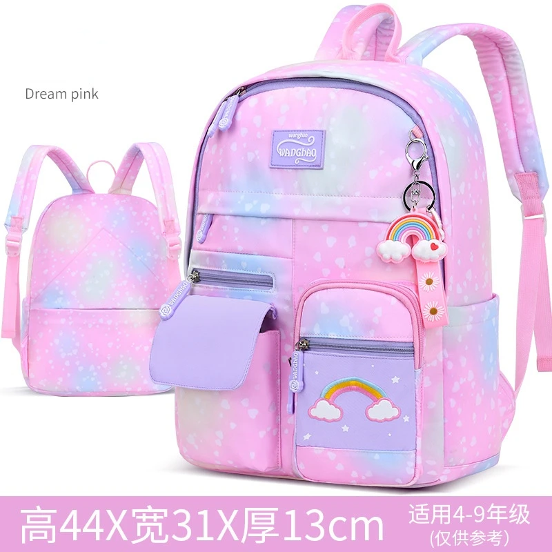 Children School Bags for Girls Kids Satchel Primary Orthopedic school backpacks princess Backpack schoolbag sac Mochila Infantil