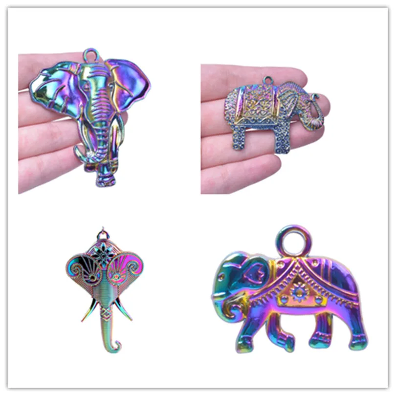 

2 шт., подвеска из металлического сплава в виде африканского слона