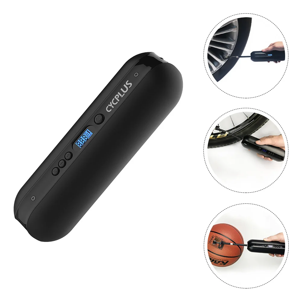 

1 Set Smart Tire Inflator Rechargeable Air Pump Mini Air Inflator 150PSI Pump