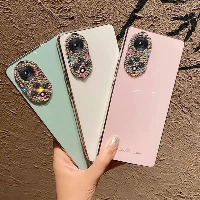 

For huawei nova9 mobile phone case new luxury Rhinestone lens for nova9pro all inclusive fall protection cover net red girl