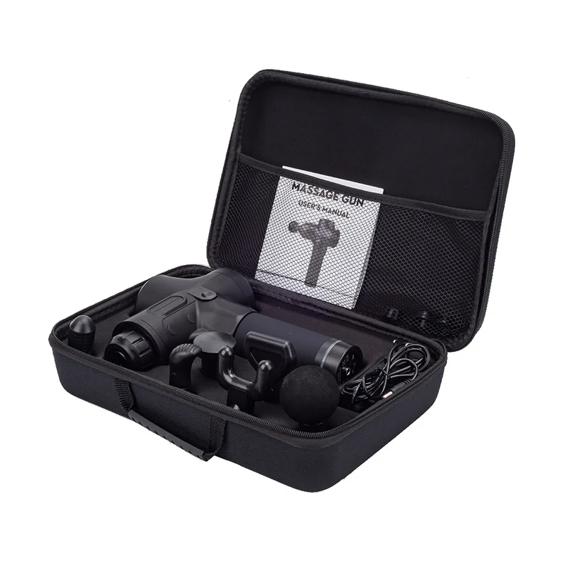 Профессиональный электрический массажный пистолет аппарат для глубокого