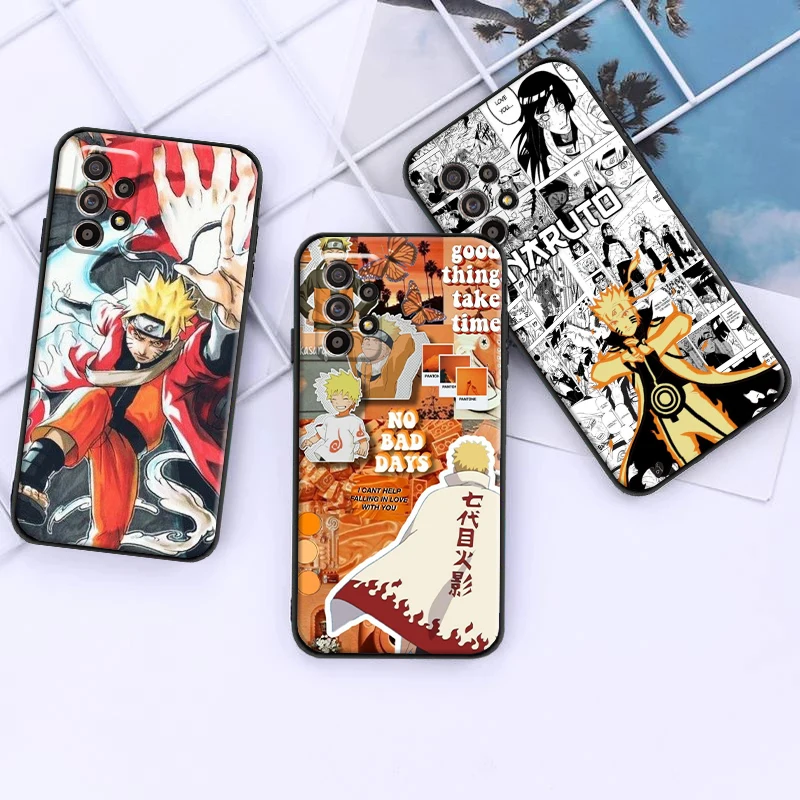 

NARUTO Anime Cartoon For Samsung M11 M12 Phone Case Silicone Cover Carcasa Funda Soft Liquid Silicon Coque